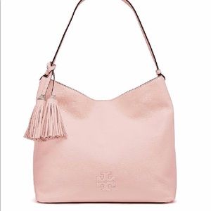 Tory Burch Thea Sweet Melon Pebbled Leather